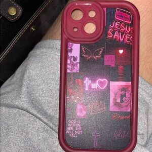 Stylish Red Phone Case